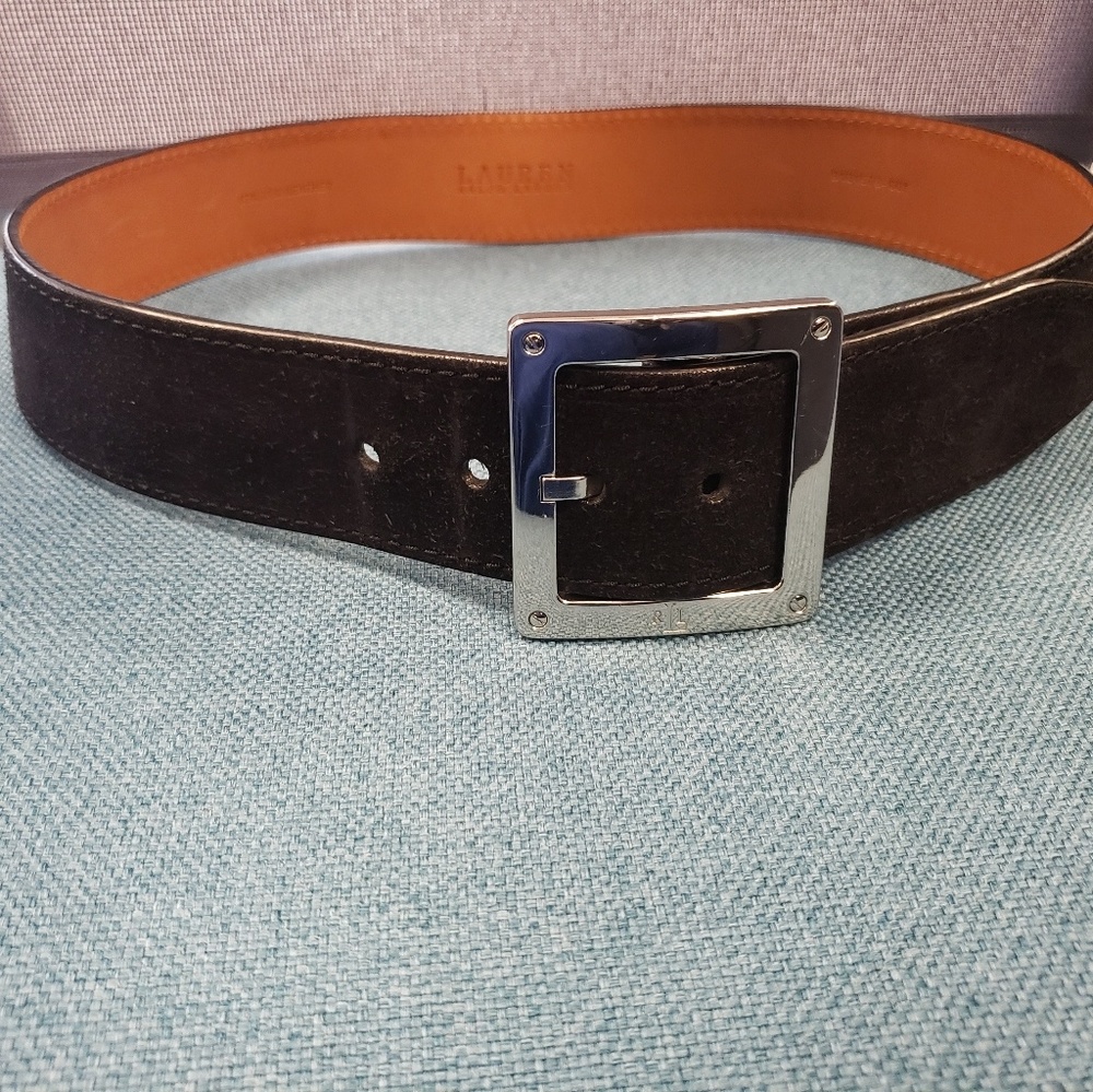 Black Ralph Lauren women belt